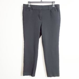Ann Taylor Factory Black Straight Leg Pants Sz 10